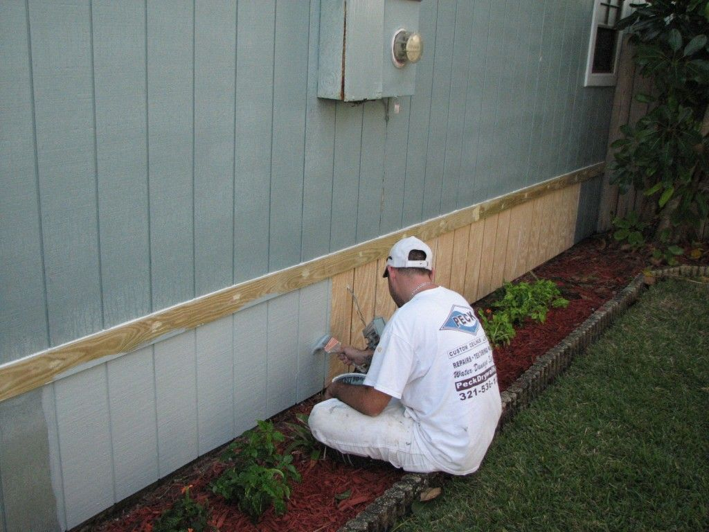 Exterior Siding Before